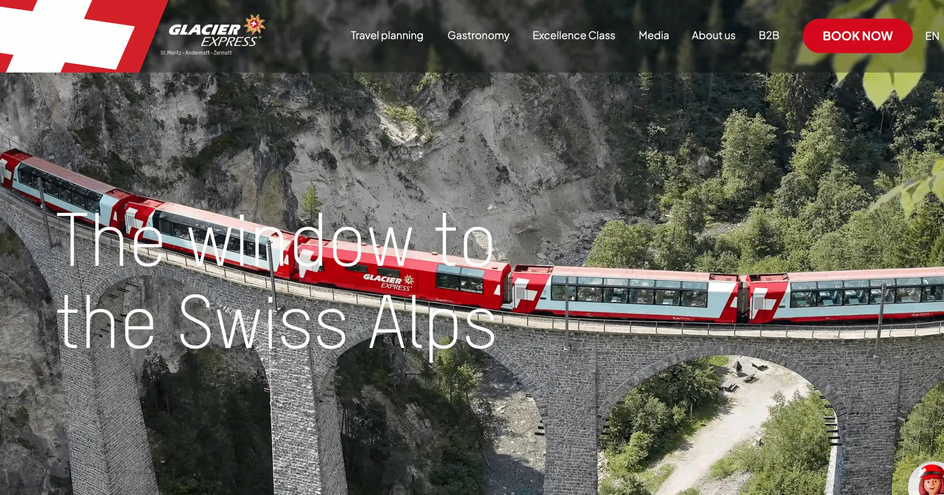 The Glacier Express (Switzerland)